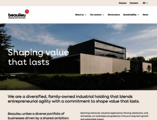 beaulieu.com screenshot
