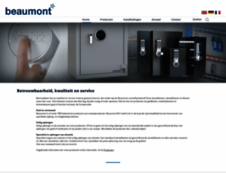 beaumont-bv.com screenshot