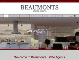 beaumontsresidential.co.uk screenshot