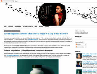 beaute-blog.blogspot.com screenshot