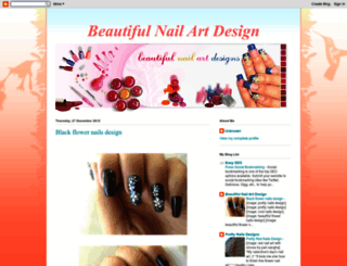 beautiful-nail-art-design.blogspot.in screenshot