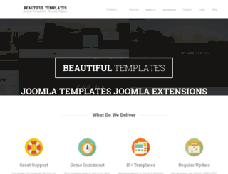 beautiful-templates.com screenshot