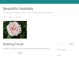 beautifulhabitats.com screenshot