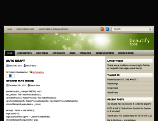 beautifycode.com screenshot