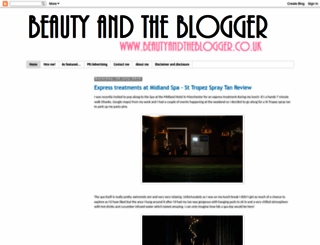 beauty-and-the-blogger.blogspot.co.uk screenshot