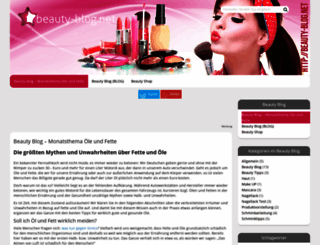 beauty-blog.net screenshot