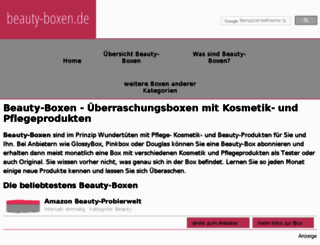 beauty-boxen.de screenshot