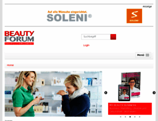 beauty-forum.com screenshot