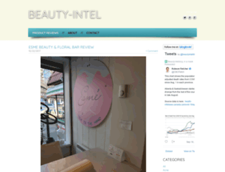 beauty-intel.com screenshot