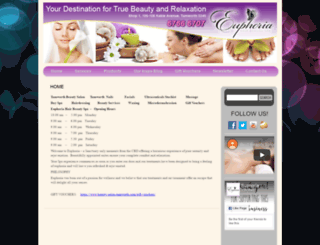 beauty-salon-tamworth.com screenshot