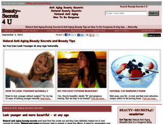 beauty-secrets4u.com screenshot