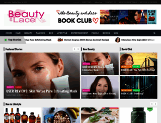 beautyandlace.com.au screenshot