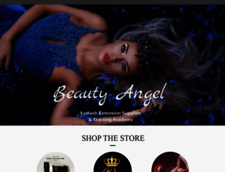 beautyangellashes.com screenshot