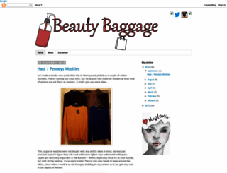 beautybaggage.blogspot.ie screenshot