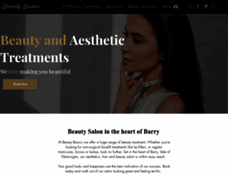 beautybasicsbarry.com screenshot