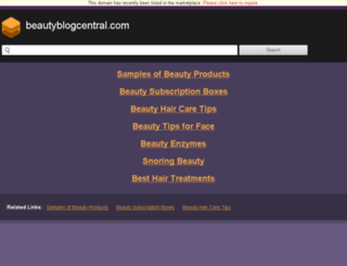 beautyblogcentral.com screenshot