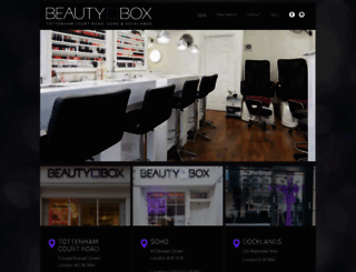 beautyboxnailbar.co.uk screenshot