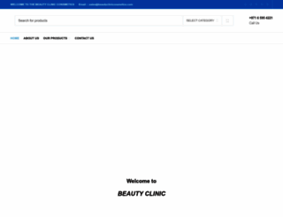 beautycliniccosmetics.com screenshot