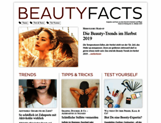 beautyfacts.de screenshot