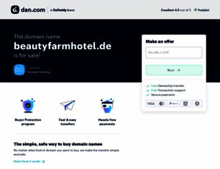 beautyfarmhotel.de screenshot