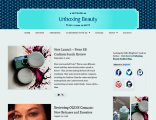 beautyfindsforme.wordpress.com screenshot
