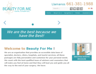 beautyforme.org screenshot