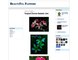 beautyfulflowers.blogspot.in screenshot