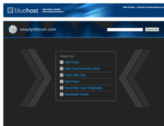 beautyinforum.com screenshot