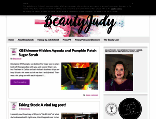 beautyjudy.com screenshot