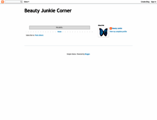 beautyjunkiecorner.blogspot.com screenshot