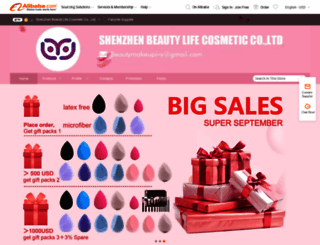 beautylifemfg.en.alibaba.com screenshot