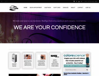 beautymarxmed.com screenshot