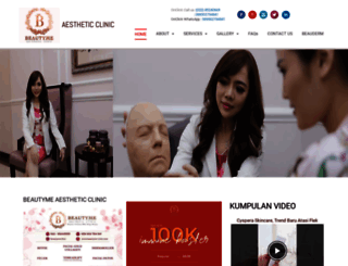 beautyme-clinic.com screenshot