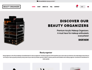 beautyorganizer.com screenshot