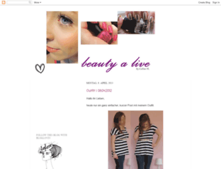 beautysalive.blogspot.ca screenshot