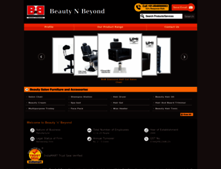 beautysalonequipments.com screenshot