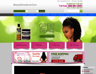 beautysensational.com screenshot