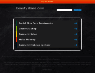 beautyshare.com screenshot