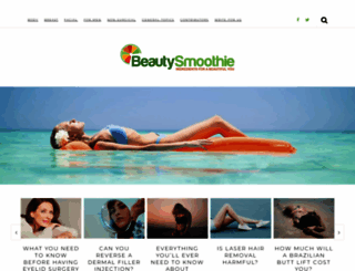 beautysmoothie.com screenshot