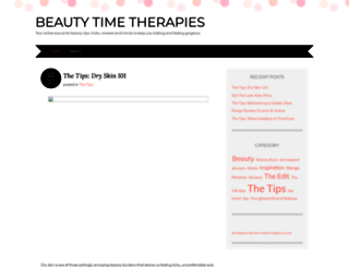 beautytherapies.wordpress.com screenshot