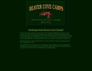 beavercovecamps.com screenshot