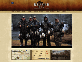 beaverdamducks.com screenshot