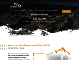 beaverheadenduranceruns.com screenshot