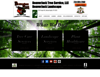 beaverjacktreeservice.com screenshot