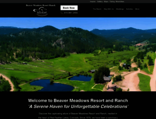 beavermeadows.com screenshot