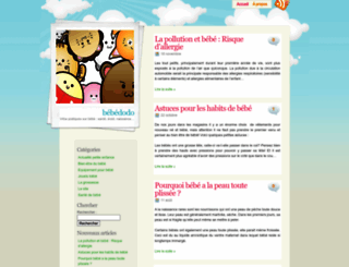 bebedodo.fr screenshot