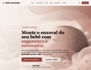 bebeencantado.com.br screenshot