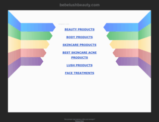bebelushbeauty.com screenshot