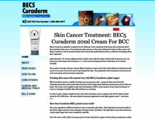 bec5curaderm.com screenshot