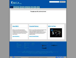 beca.org screenshot